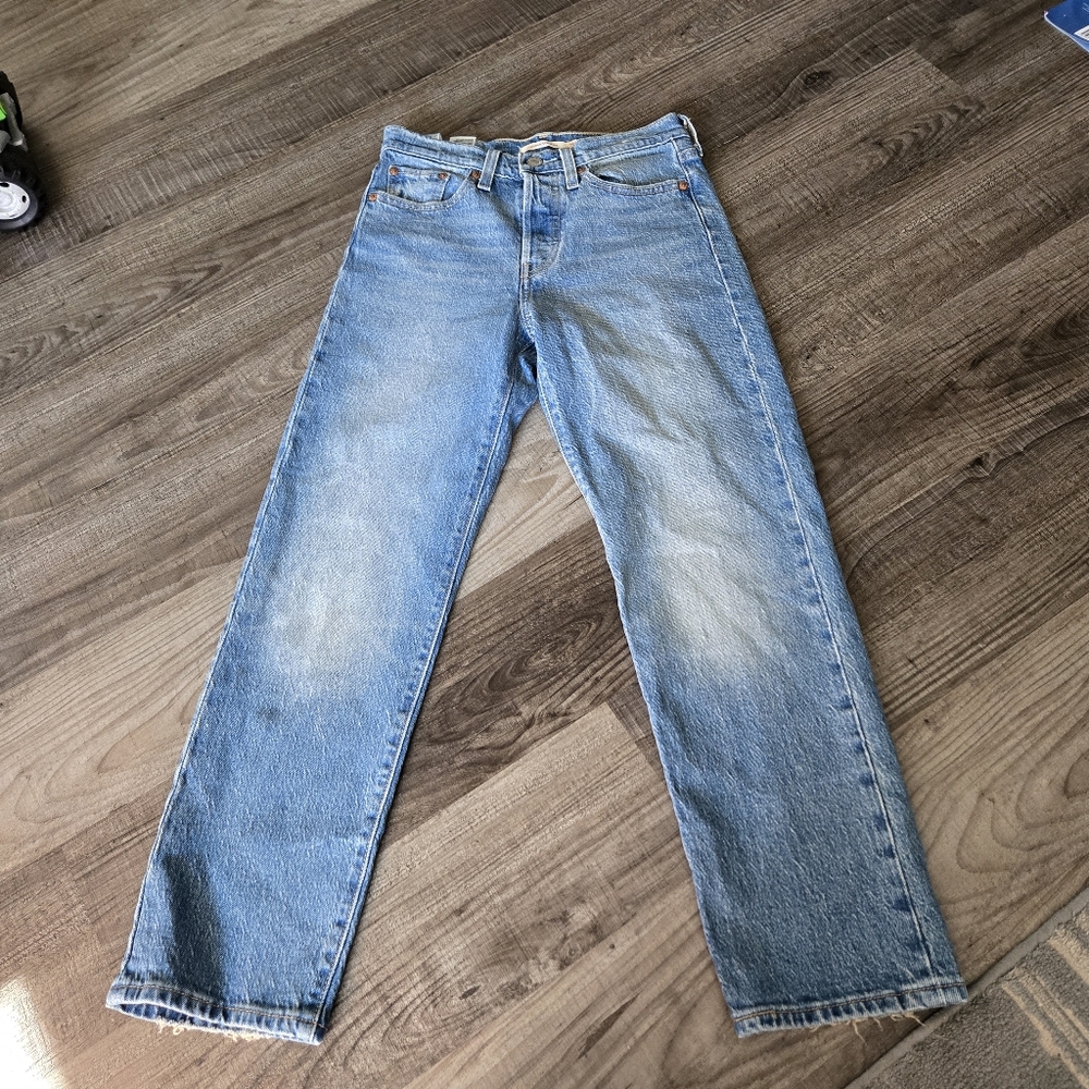 Levis Wedgie Straight Jeans Size 25